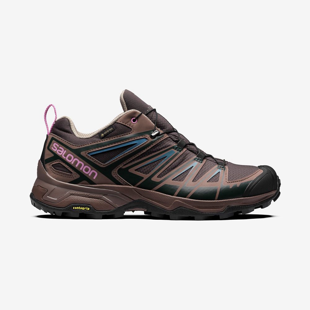 Salomon X ULTRA 3 GTX FOR BETTER™ Zapatillas Hombre - Chocolate - Colombia (07581-AEPX)